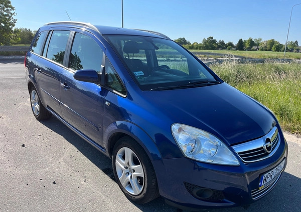 Opel Zafira cena 19500 przebieg: 212000, rok produkcji 2009 z Lubawa małe 742